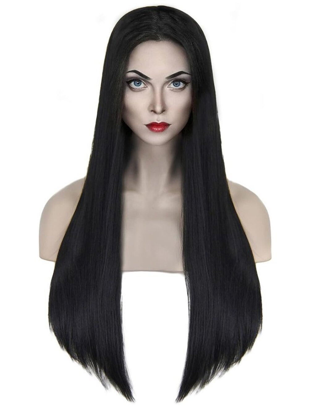 Black Wig for Costume Women 27'' Long Black Wigs for Women SL004BK